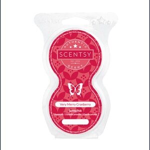 Scentsy, Very Merry Cranberry, Diffuser pods, NEW, *retired scent*